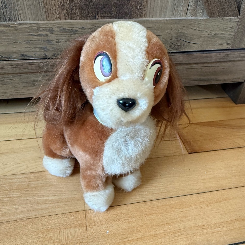 Vintage Disneyland Walt Disney World Lady &‎ the Tramp Lady plush